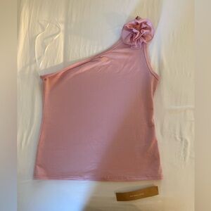 Reformation Light Pink Knit Top